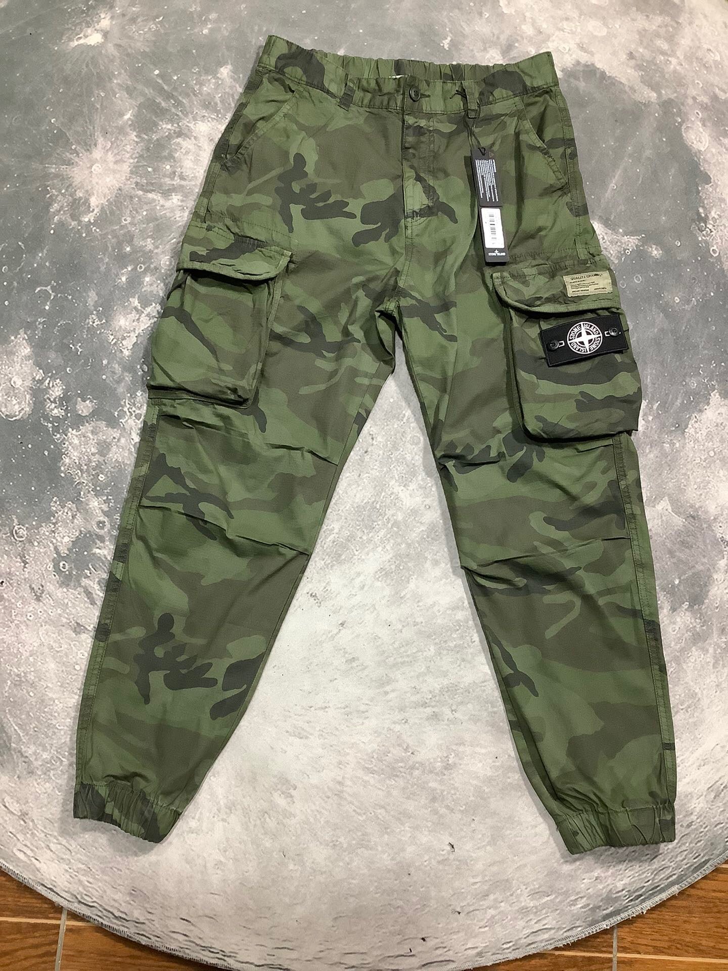 SSS - Camo Overall Cargos - Stone Streetwear Studio | Timeless Clothing