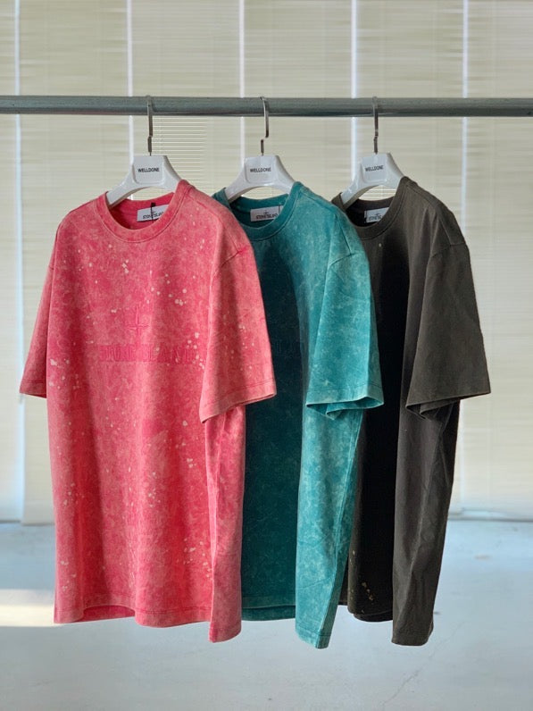 SSS - Cotton Short Sleeve T-Shirt - Stone Streetwear Studio | Timeless Clothing
