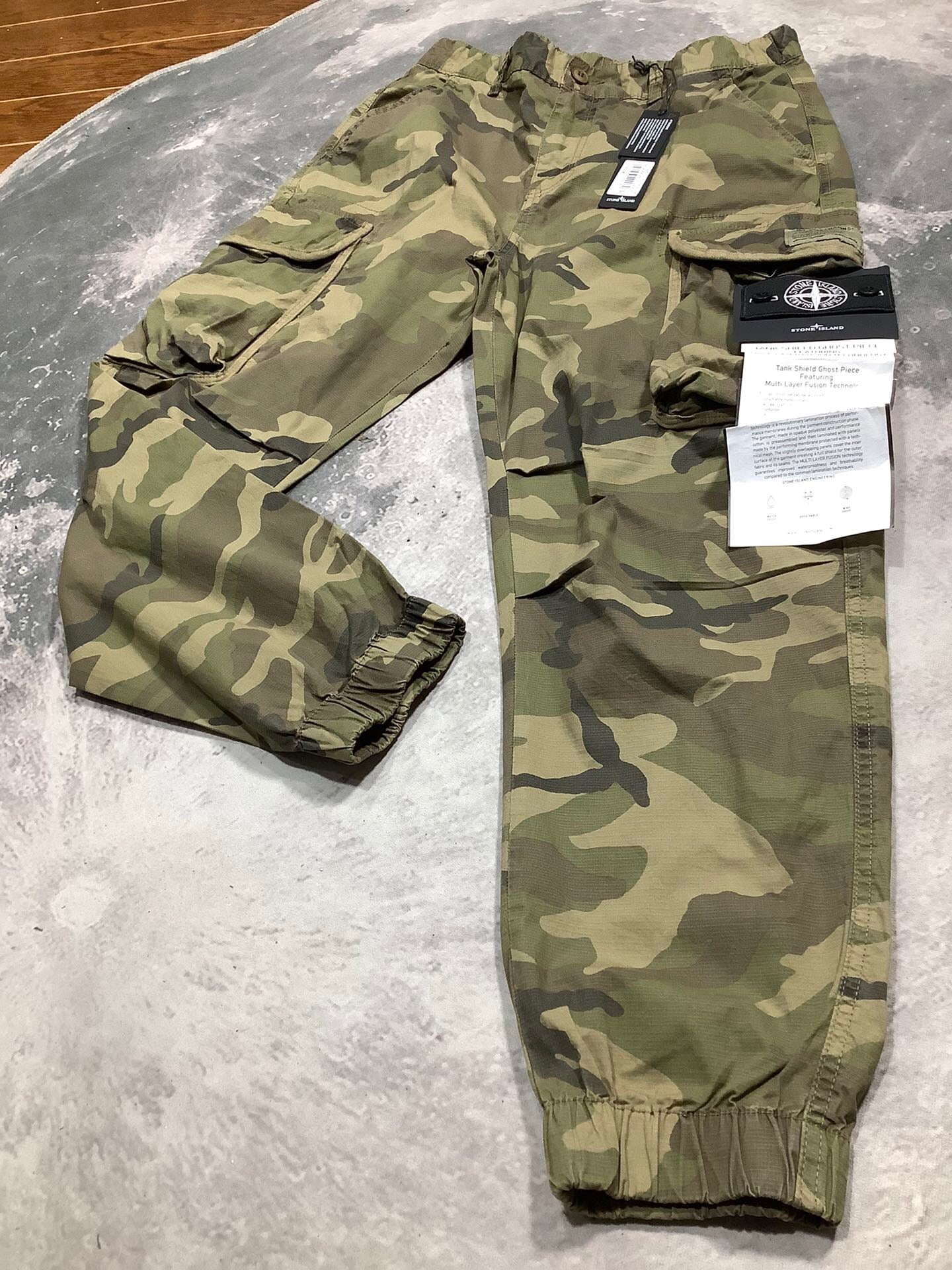 SSS - Camo Overall Cargos - Stone Streetwear Studio | Timeless Clothing