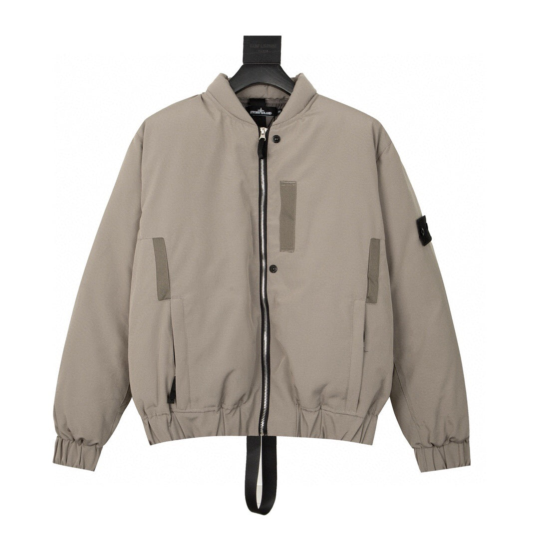 SSS - Bomber Down Jacket - Stone Streetwear Studio | Timeless Clothing