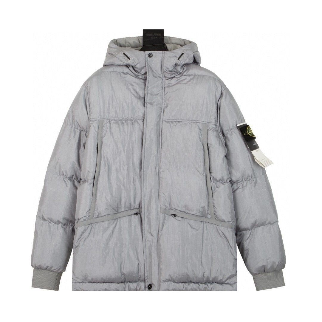 SSS - Nylon Metal Down Puffer Coat - Stone Streetwear Studio | Timeless Clothing