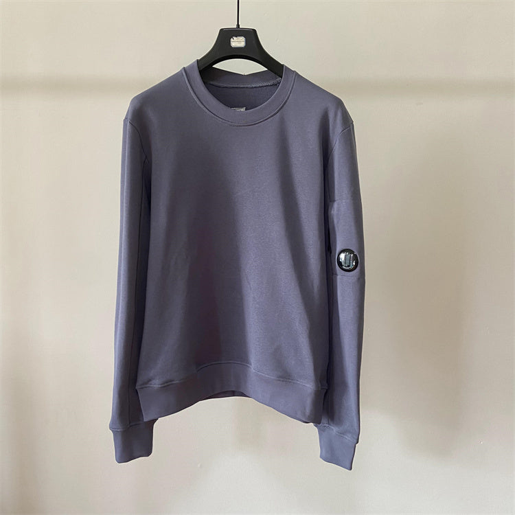 SS - Badge Crewneck Sweatshirt - Stone Streetwear Studio | Timeless Clothing