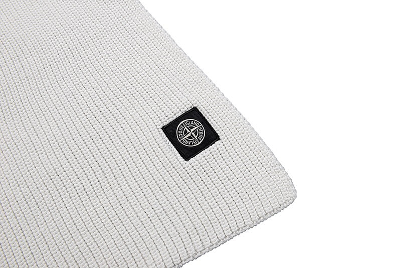 SSS - Classic Small Logo Scarf - Stone Streetwear Studio | Timeless Clothing