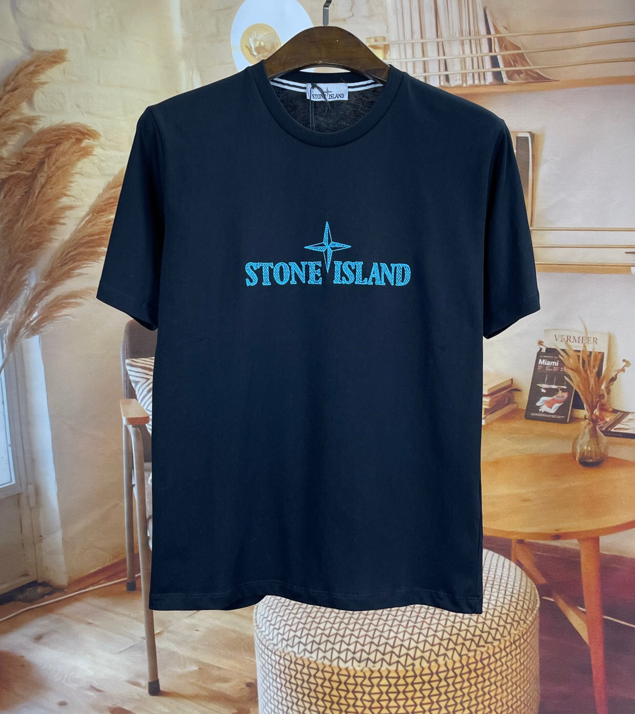 SSS - Logo T-Shirt - Stone Streetwear Studio | Timeless Clothing