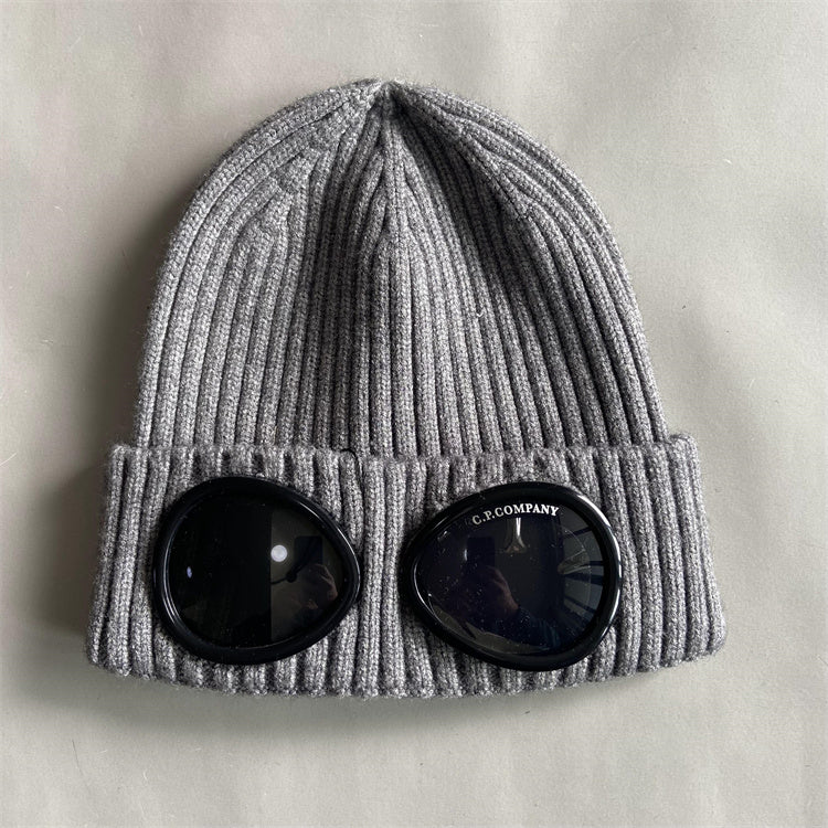 SS - Goggle Beanie - Stone Streetwear Studio | Timeless Clothing