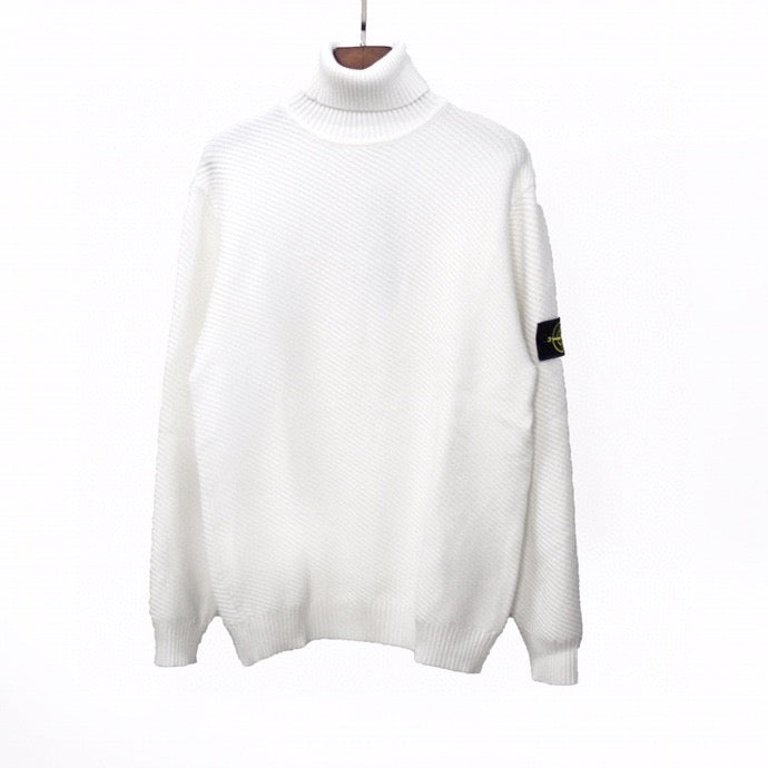 SSS - Turtleneck Sweatshirt - Stone Streetwear Studio | Timeless Clothing