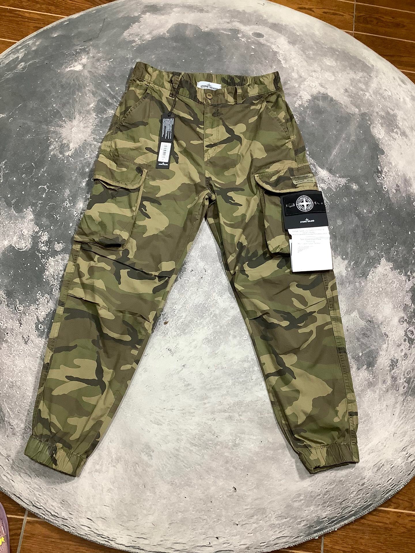 SSS - Camo Overall Cargos - Stone Streetwear Studio | Timeless Clothing