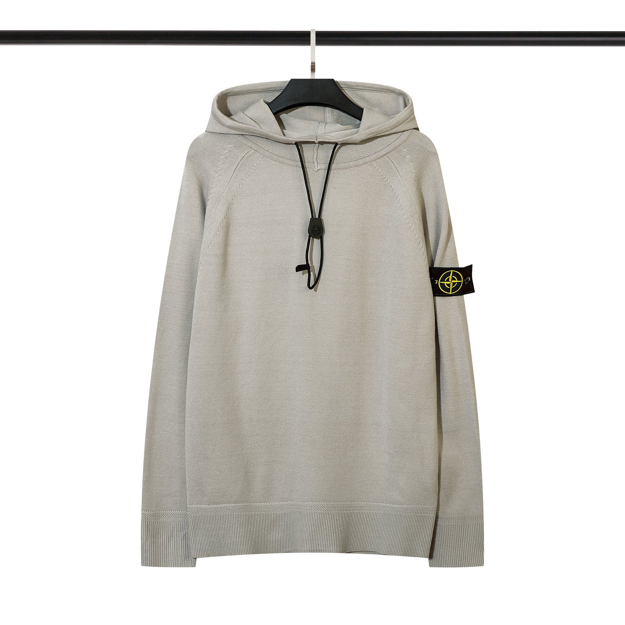 SSS - Plain Pullover Hoodie - Stone Streetwear Studio | Timeless Clothing