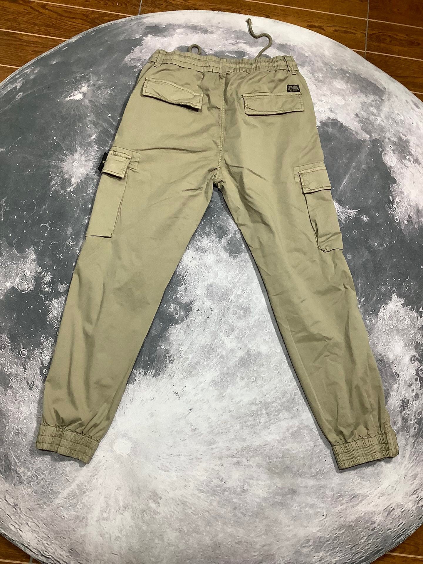 SSS - Long Overall Ankle Zip Cargos - Stone Streetwear Studio | Timeless Clothing